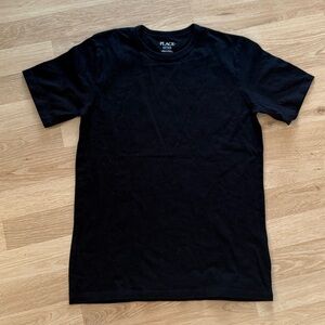 Children’s Place Black Short Sleeve Tee